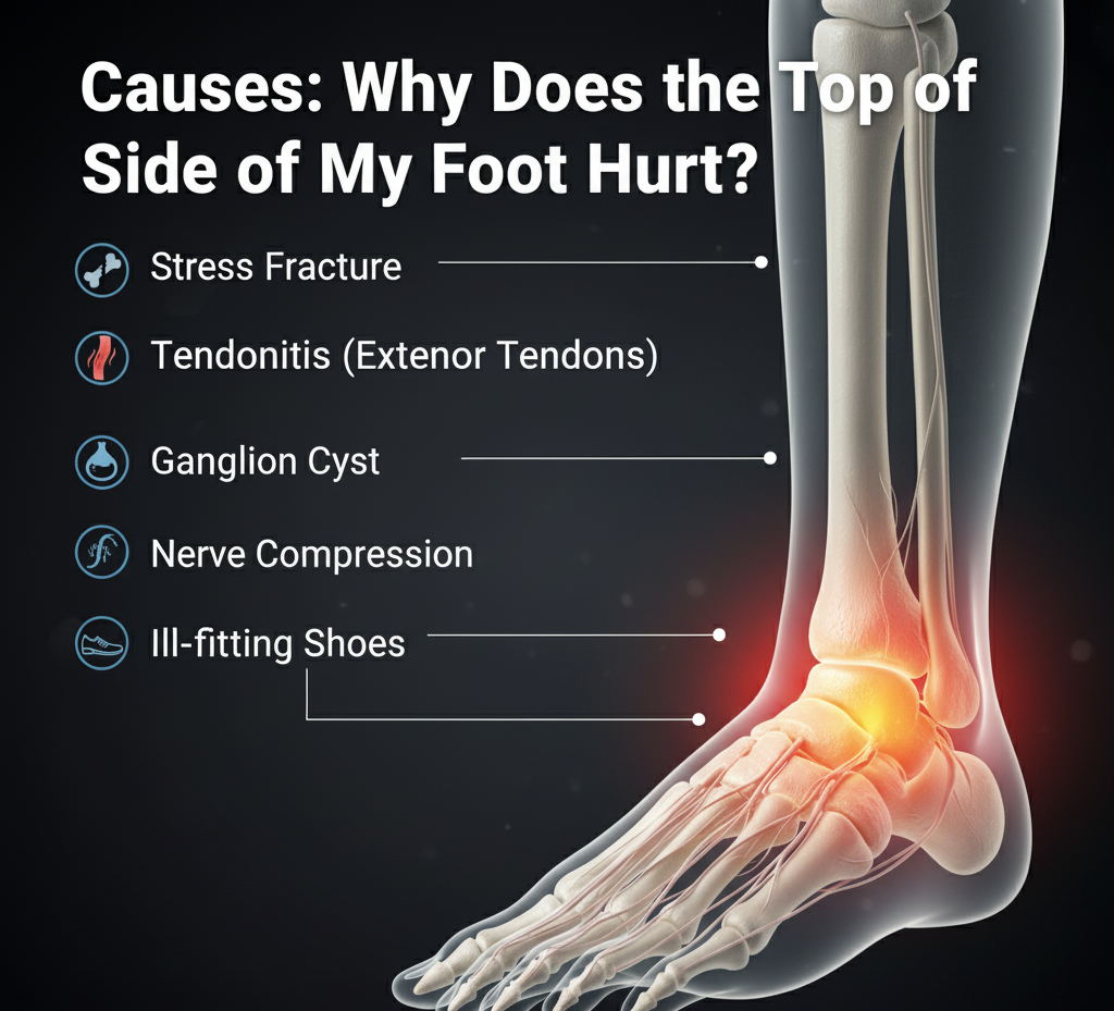Why Does the Top Side of My Foot Hurt