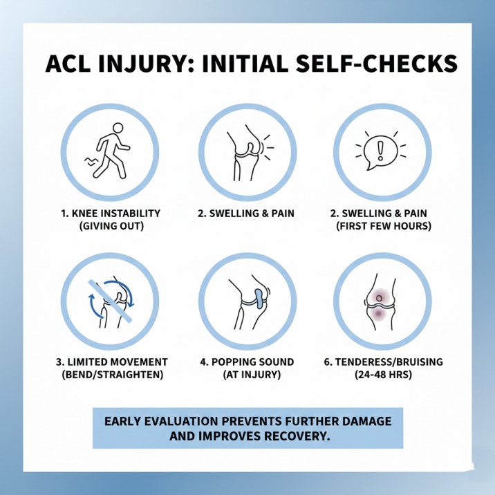 ACL injury symptoms