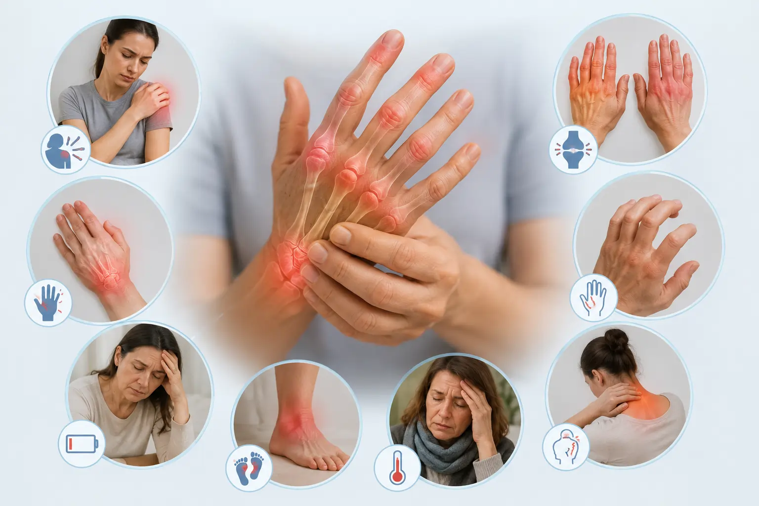 أعراض التهاب المفاصل الروماتويدي