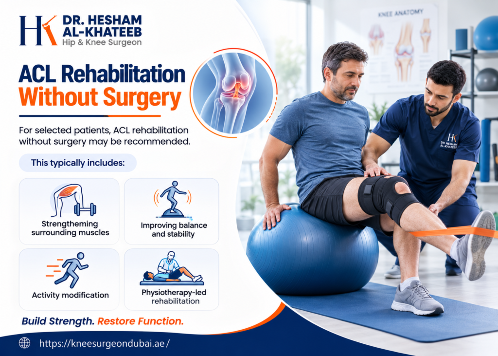 ACL rehabilitation without surgery