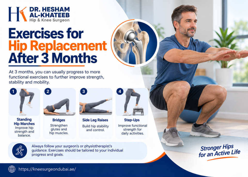 Exercises for Hip Replacement After 3 Months